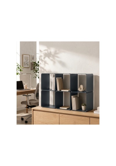 Node 6'lı Modüler Metal Açık Raf Ünitesi Konsol Ve Masaüstü Kitaplık 50x33 Cm Gri - 944245501 Gri Node 6'lı Modüler Metal Açık Raf Ünitesi Konsol Ve Masaüstü Kitaplık 50x33 Cm Gri - 944245501 Gri