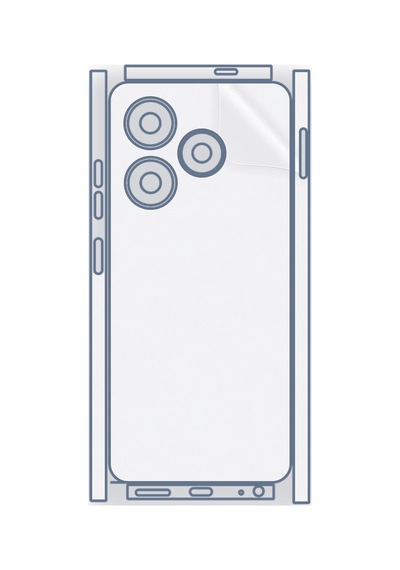 Schitec Tecno Spark 20c Fullbody Nano Kaplama Koruyucu Film