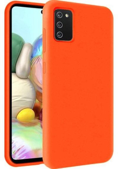 Samsung Galaxy Uyumlu A02S Kılıf Içi Kadife Soft Logosuz Lansman Silikon Kapak