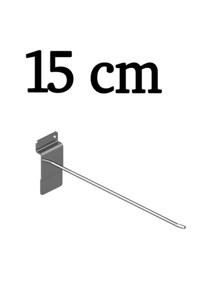 60 Adet 15 Cm Kanallı Pano Kancası, Bijuteri Aksesuar Askı, Kanca