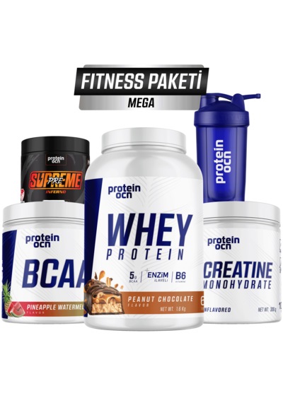 Fıtness Paketi Mega - Peanut Chocolate / Pineapple Watermelon Diğer