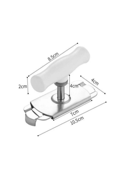 Metal Kavanoz Kapağı Açıcı - Kavanoz Ve Şişe Açacağı Beyaz Diğer