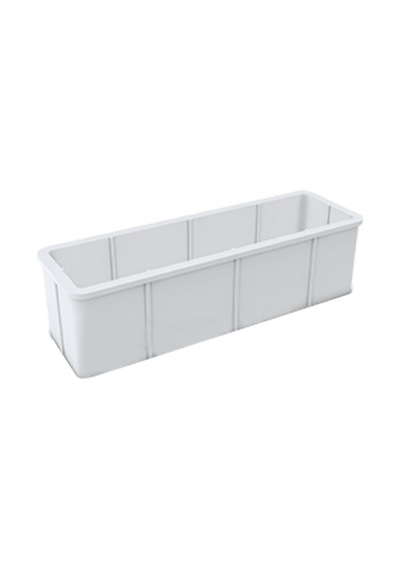 Blok Tip Plastik Peynir Kalıbı 400 G Renksiz