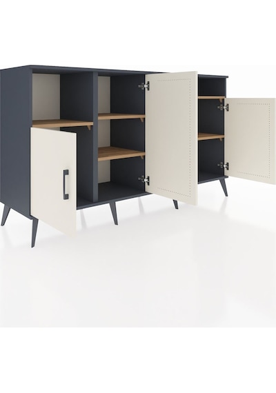Kronos Konsol 5 Raflı 4 Kapaklı 176x59x99 Antrasit-aytaşı/çam Aytası/atlas Çam - Antrasıt Kronos Konsol 5 Raflı 4 Kapaklı 176x59x99 Antrasit-aytaşı/çam Aytası/atlas Çam - Antrasıt