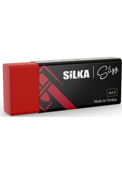Yaygan Silka Ruby Kırmızı Silgi 24'Lü Kutu Art58