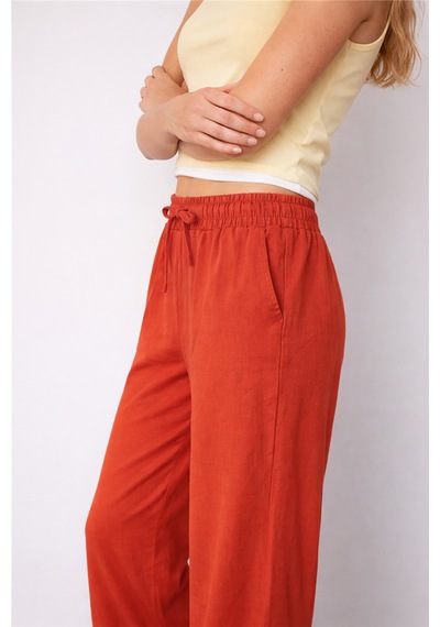 Fashion Friends Bayan Pantolon 26y0608k1 Kiremit