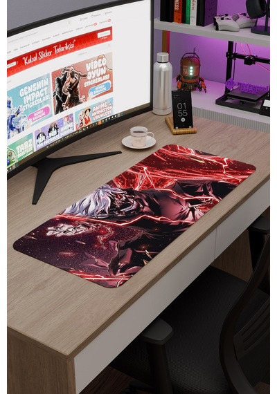Tokyo Ghoul Anime V5 - 70x30 Xl Gaming Kauçuk Kaymaz Taban Mouse Pad Fare Altlığı