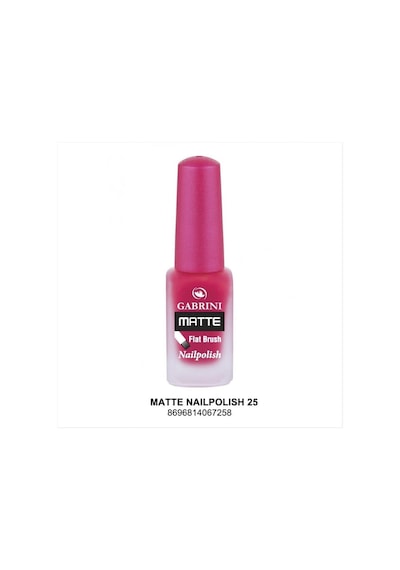Techmrt Gabrini Matte Oje-25 Çok Renkli