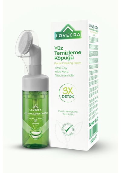 Aloe Vera Yüz Temizleme Köpüğü Gözenek Arındırıcı Derinlemesine Temizlik Canlılık 150 Ml