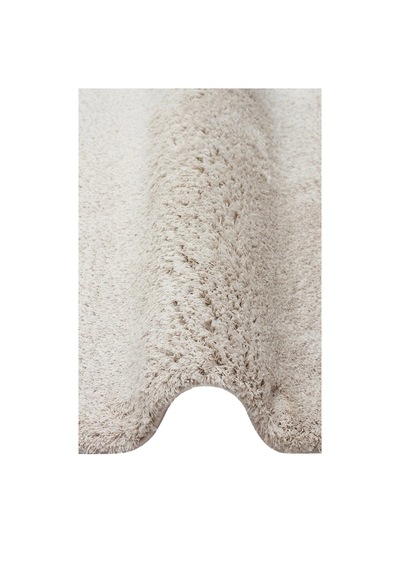 Hoom Rugs Shaggy 1006 D. Stone Modern Shaggy Halı Kemik