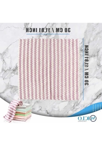 Yumuşak Doku Mikrofiber Temizlik Bezi, Süper Emici, 3 Adet Açık Bej