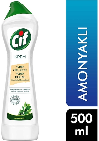 Cif 500 Ml  Krem Temizleyici Amonyaklı