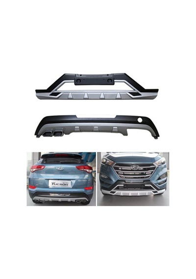 Hyundai Tucson Ön Arka Tampon Koruma Difüzör 2015-2018 Arası