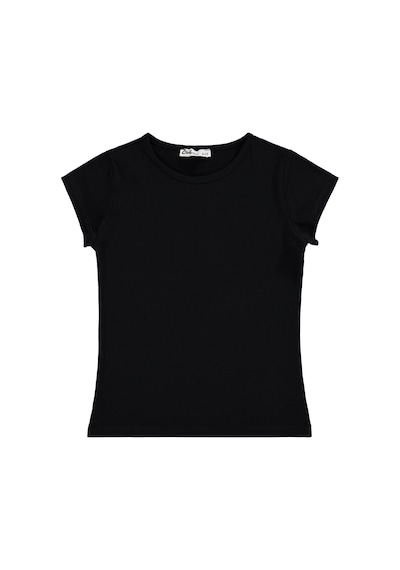 Civil Girls Kız Çocuk Tişört 6-9 Yaş Siyah 18330g34124s2-11 Siyah