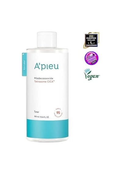 A'pıeu Hassas Ve Yıpranmış Ciltler İçin Cica İçerikli Tonik A'pıeu Madecassoside Tetrasome Cica Toner
