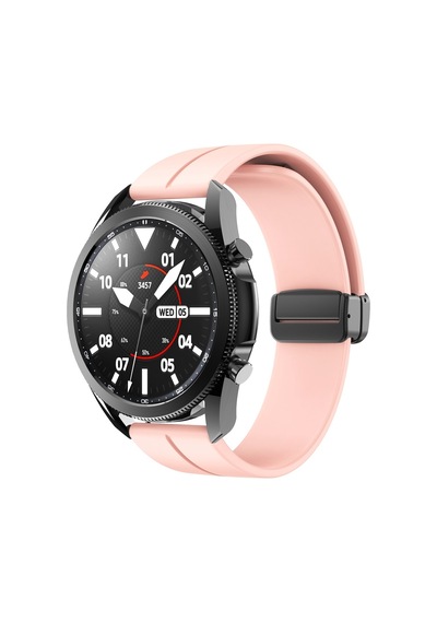 Huawei Watch 3 Gt Gt2 Gt2e Gt2 Gt3 Pro 46mm Kordon Magnetli Ayarlanır Silikon Kordon 22mm