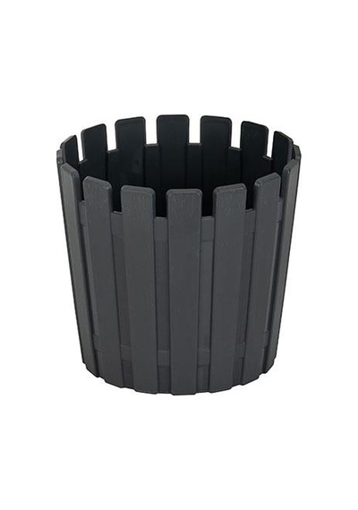 Poliwork Çit Yuvarlak Saksı 1,1 Lt 130 140 Mm 29845591