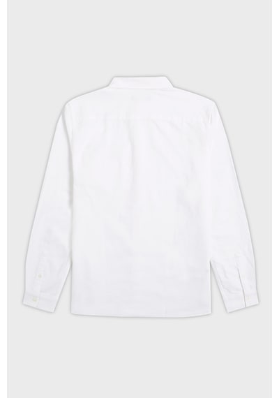 Fred Perry Erkek Gömlek M5516 100 Beyaz Beyaz