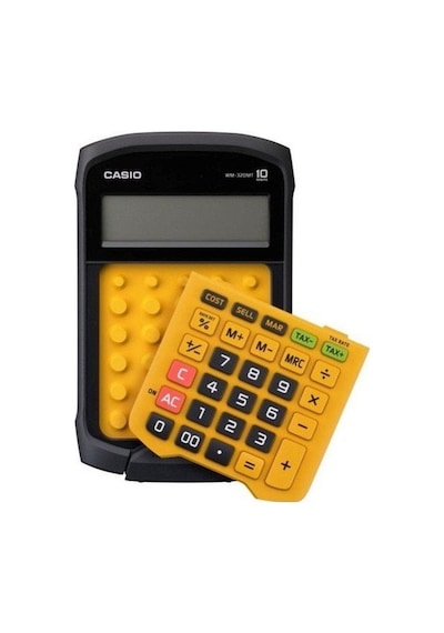 Casio WM-320MT Su Toza Dayanıklı Masaüstü 12 Hane Hesap Makinesi