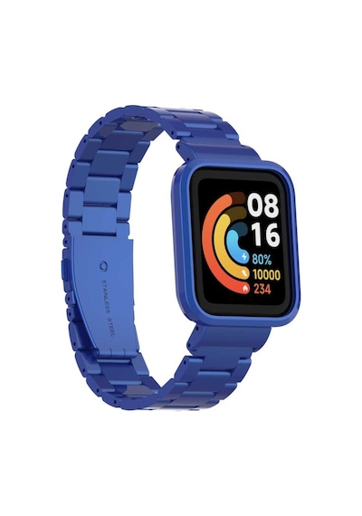 Mi Watch Lite Kordon Kasalı Metal Kordon