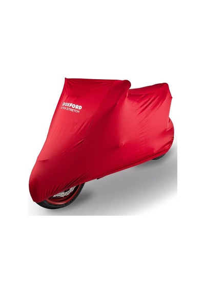 Oxford Motosiklet Protex Indoor Premium Stretch-fit Kilif Iç Mekan Medium Kirmizi Cv175