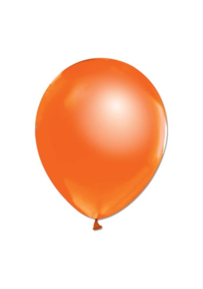 Balon metalik 12 inc turuncu pk:100