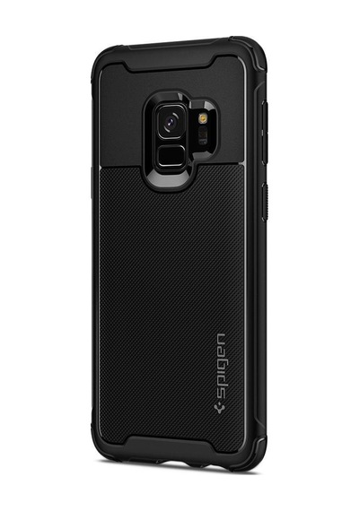 Spigen Galaxy S9 İle Uyumlu Kılıf Rugged Armor Urban Siyah