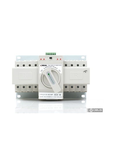 Obus Karavan Otomatik-manuel Trifaz Transfer Switch 63a 400v