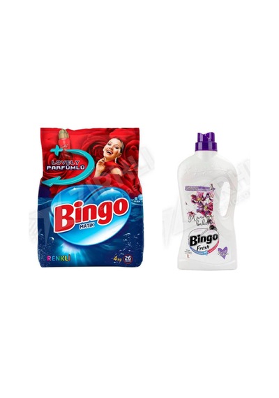 Bingo Renkliler 4kg + Yüzey Tem. Fresh 2.5 Lt 2'li Set Diğer