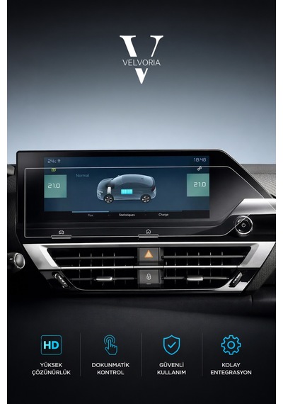 Citroen C4x 10 Inç Multimedya Nano Glass Ekran Koruyucu 2021-2023
