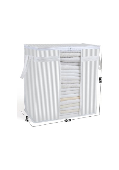 Pencereli Saklama Çantası Hurç 30 X 45 X 50 Cm 45 X 50 Kumaş Gri Tr Diğer