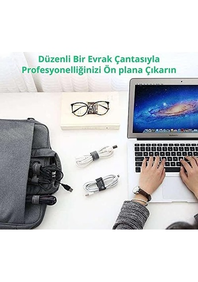 Kablo Düzenleyici Cırt Band, 5 Metre