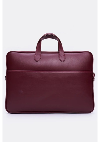 Mussen Macbook Neo Air Pro 15 & 16 İnç Laptop Evrak Çantası Bordo