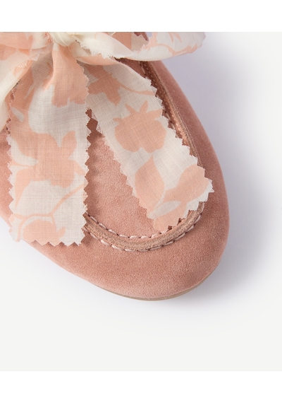 Yargıcı Süet Bağcıklı Loafer 26ykay4070x 039 Pembe
