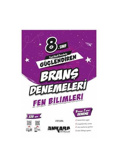 Ankara 8. Sınıf Güçlendiren Fen Bilimleri Branş Denemeleri