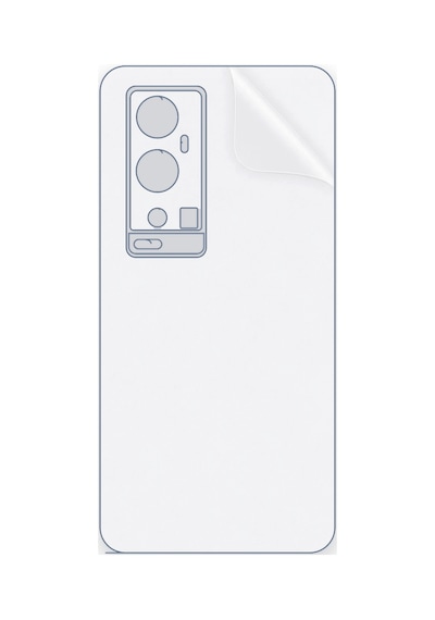 Schitec Vıvo X60 Pro+ Uyumlu Arka Yüzey Hidrojel Koruyucu Film 81309240