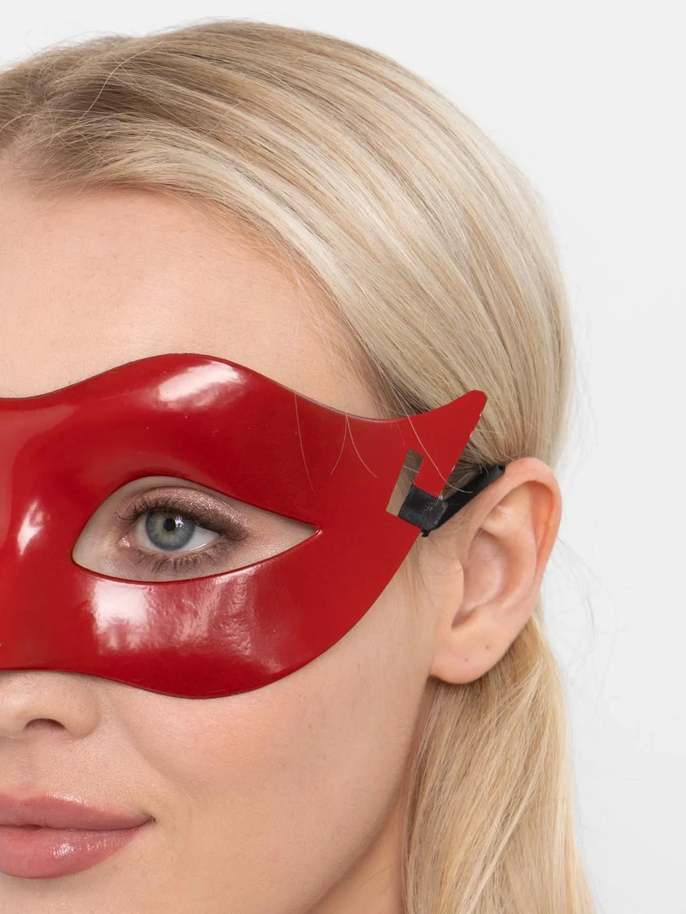 Kırmızı Renk Masquerade Kostüm Partisi Venedik Balo Maskesi - Zmff-52056 18