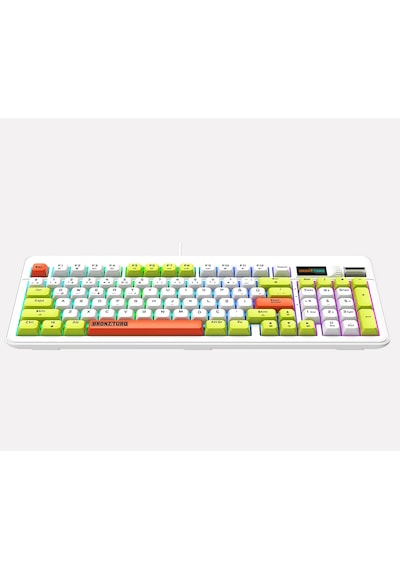 Bronzturq Mk1120 Rgb 3n1 Wired + 2.4g + Bluetooth Mekanik Klavye