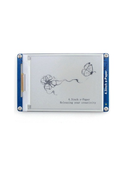 Waveshare 4.3 Inch E-Paper Ekran