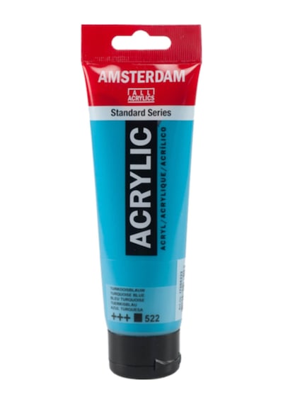 Akrılık Boya Amsterdam Turquoıse Blue 120Ml. 522