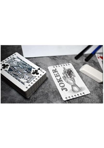 Bicycle Sketch Artist Series Glided Oyun Kağıdı İskambil Kartları