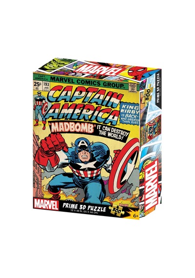 Prime 3d Marvel Comics Captain America Puzzle 300 Parça 33175