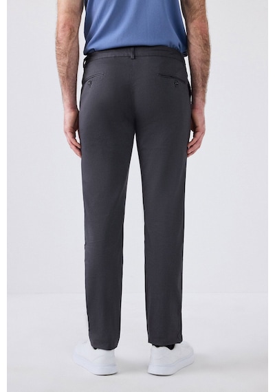 D's Damat Ds Damat Slim Fit Antrasit Armürlü Yan Beli Lastikli Esnek Likralı Yandan Cepli Chino Pantolon 2HCC3ORT20001 Antrasit D's Damat Ds Damat Slim Fit Antrasit Armürlü Yan Beli Lastikli Esnek Likralı Yandan Cepli Chino Pantolon 2HCC3ORT20001 Antrasit