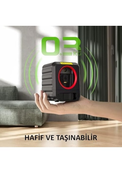 Kbl90g 30 Metre Profesyonel Yatay Ve Dikey Otomatik Hizalamalı Yeşil Çapraz Çizgi Lazer Distomat