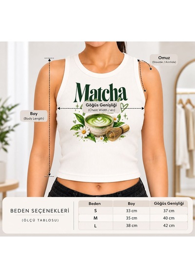 Bk Gift Sıfır Kol Fitilli Crop Bluz - Esnek Likralı Günlük Crop-10 Beyaz