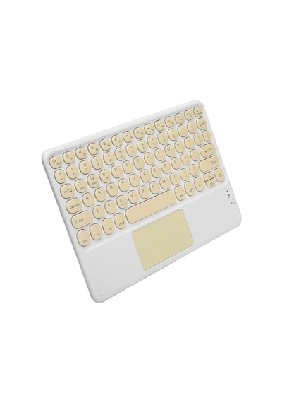 Touchpad Uyumlu Bluetooth Klavye Slim Kablosuz Wifi Q Klavye Diğer
