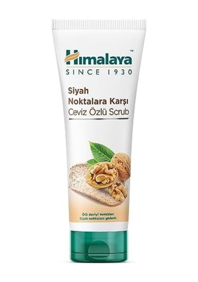 Since 1930 Siyah Nokta Karşıtı Yüz Temizleyici Scrub, Peeling Etkili, Elma, Ceviz, Tüm Ciltler, 75 Ml