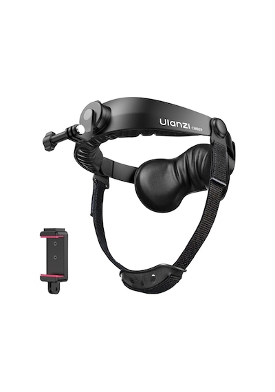 Ulanzi Cm029 Ayarlanabilir Aksiyon Kamera Ve Telefon Head Mount Pov Çekim Sistemi - C098a Siyah