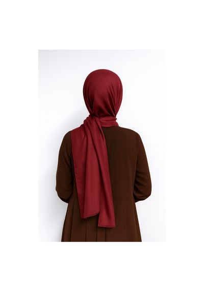Bilenler Pamuklu Cotton Şal Bordo