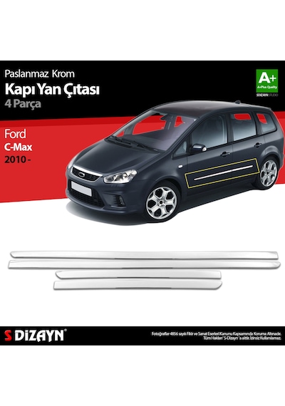 S-dizayn Ford C-max Krom Kapı Yan Çıtası 2010-2019